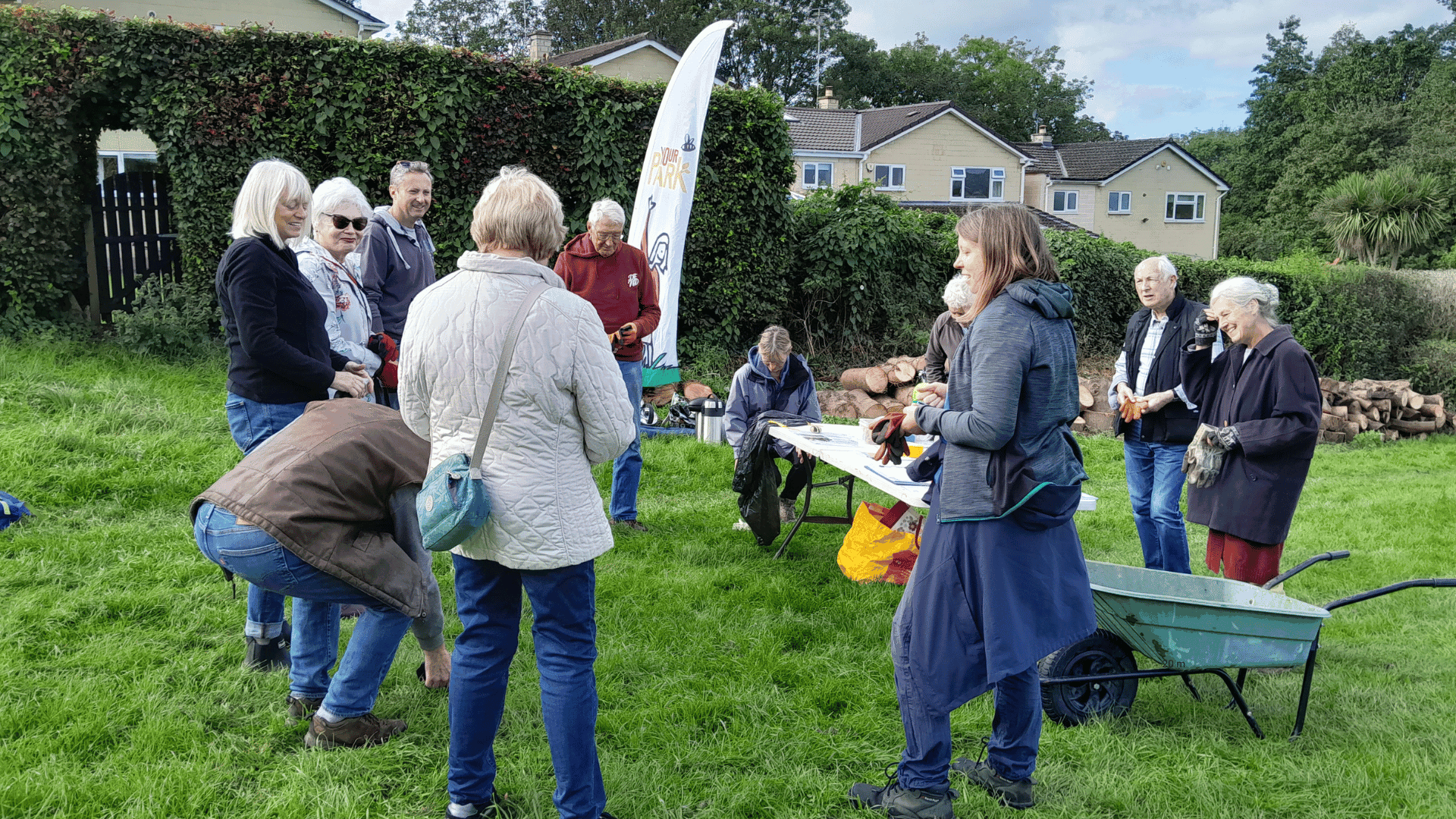 Bath volunteers