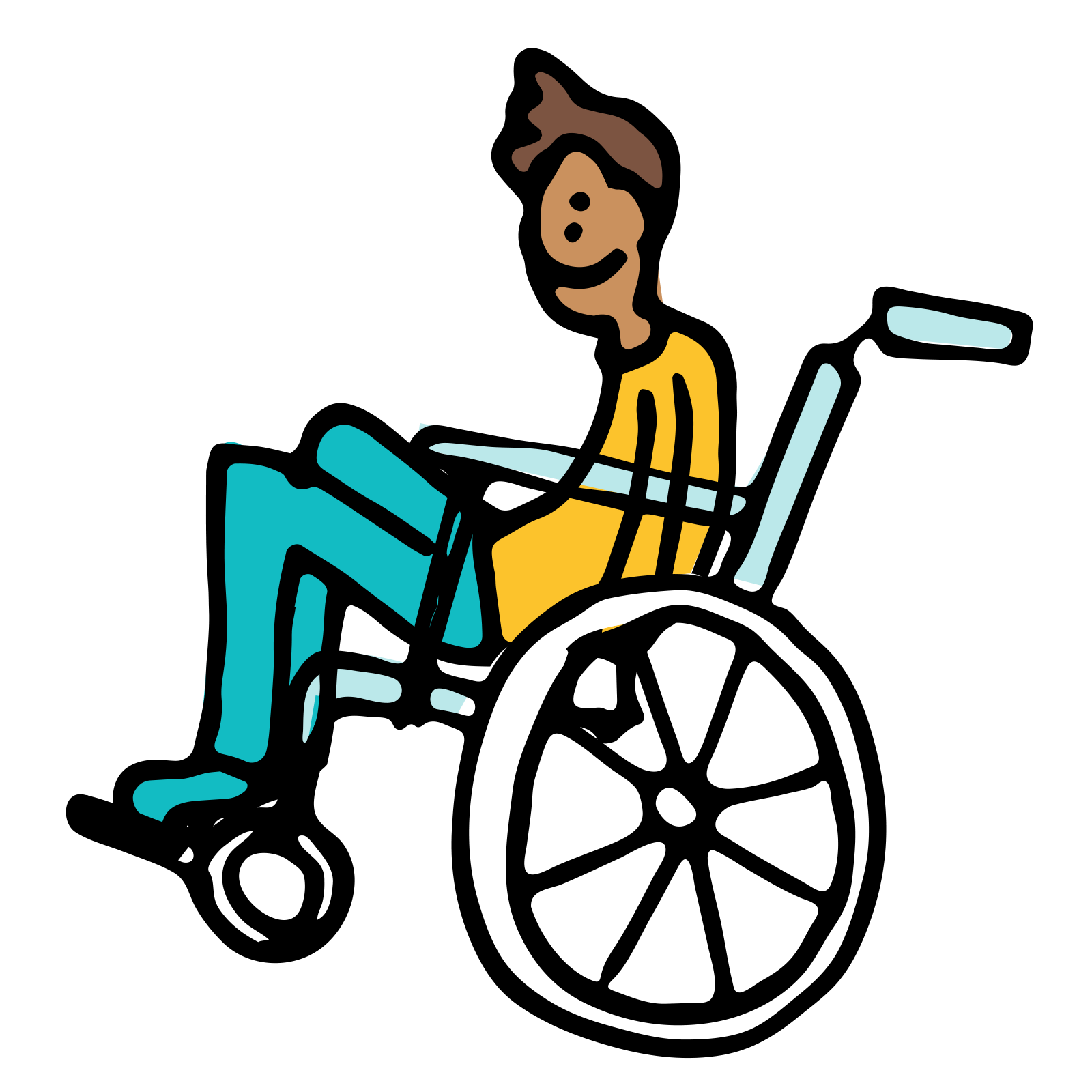 Wheelchair illustration