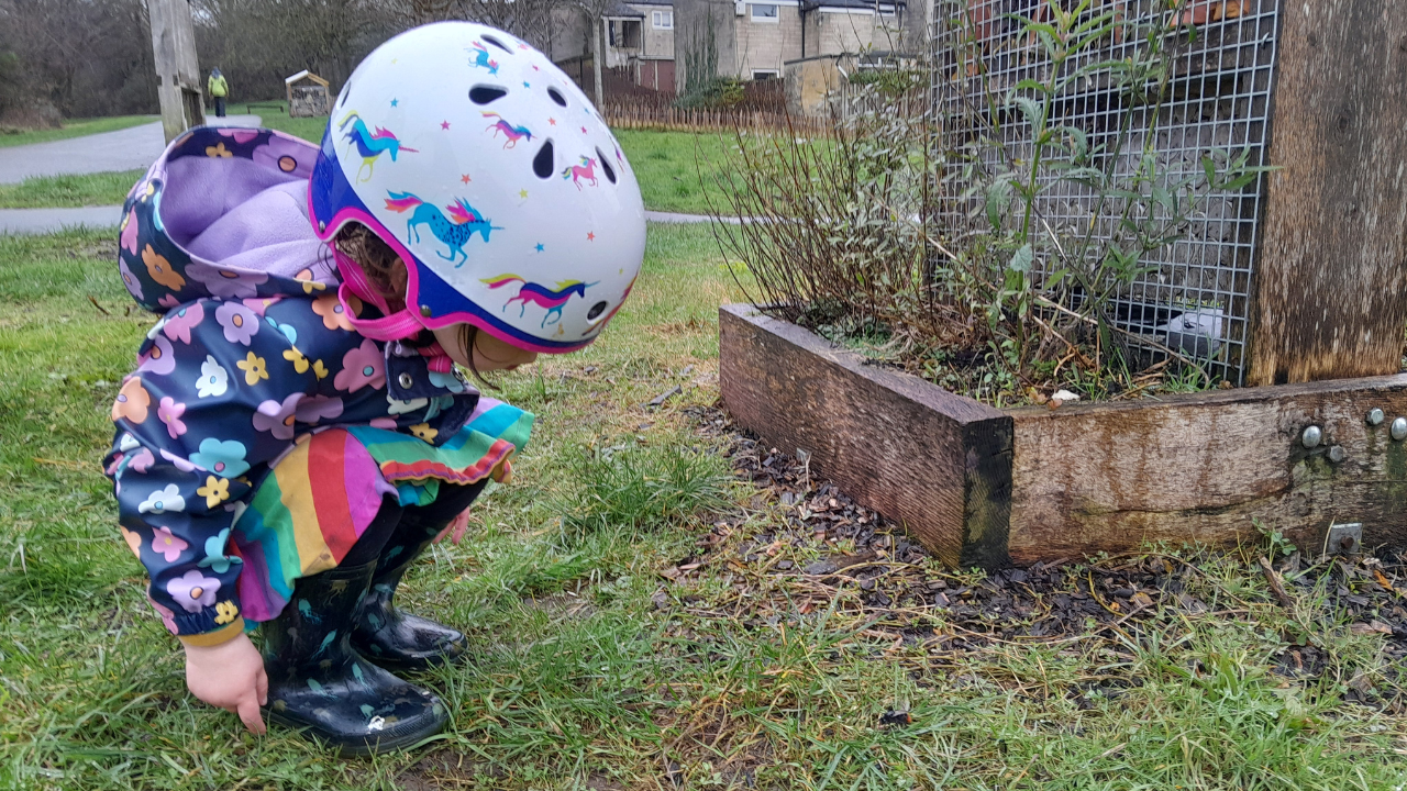 Bug hotel child